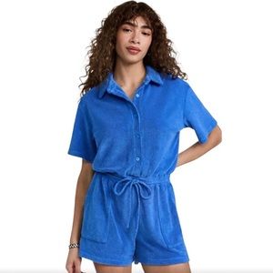 Monrow terry cloth romper
